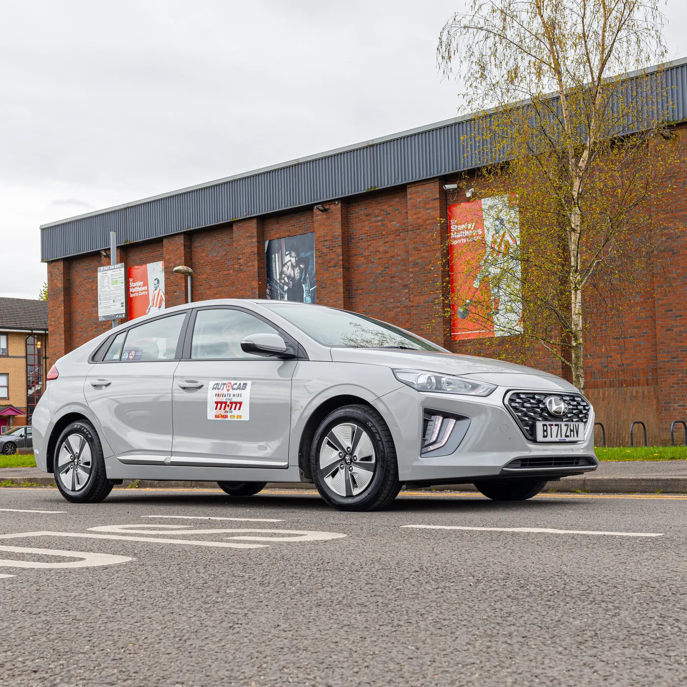 Autocab private hire car serving Derbyshire Border Areas